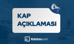 “Yeni Katılım Bankası Kuruluş Kararı” hakkında KAP açıklaması. 07.08.2024