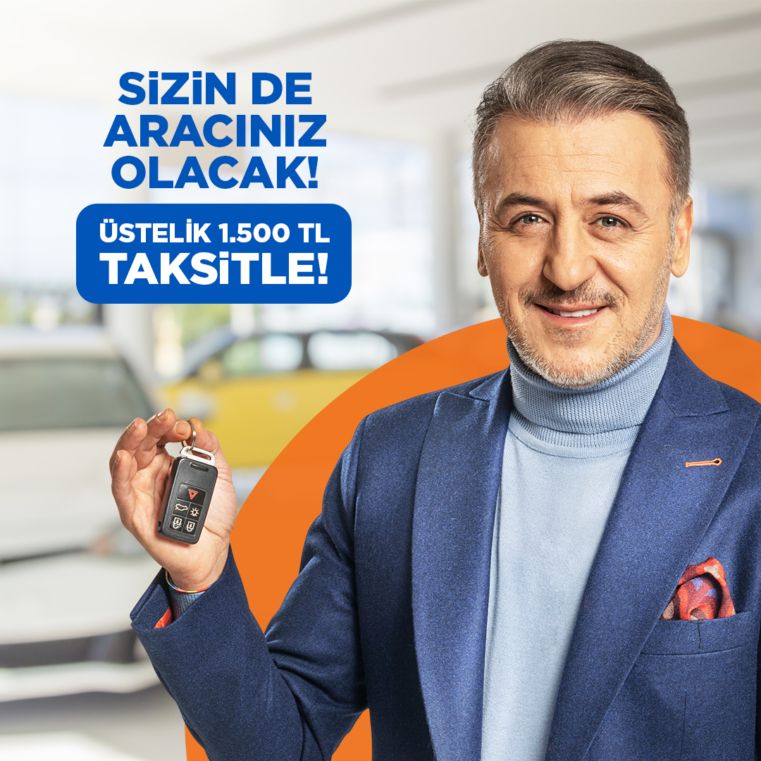 1.500 TL Taksitle, Arabası Olmayan Kalmasın! Katılımevim